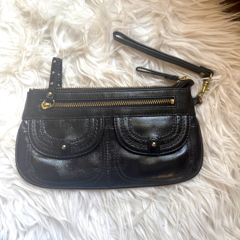 Nordstrom black handheld purse!